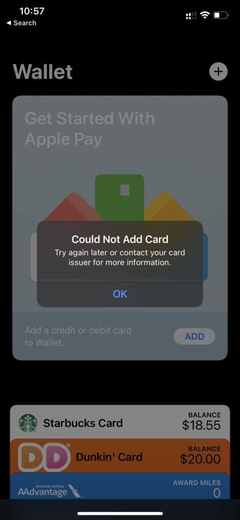 Unable to add smart health card to Apple  